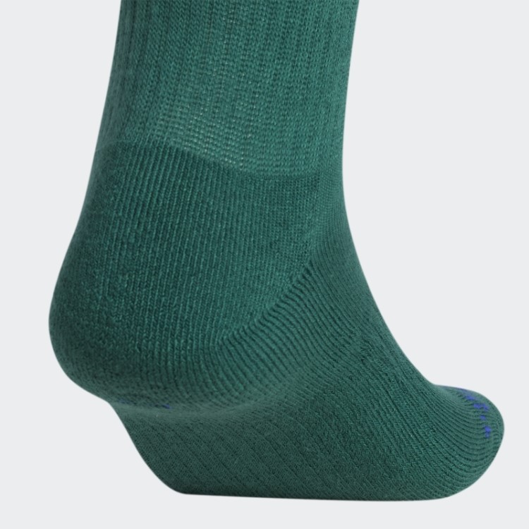 Meias Espiral 3 Pares Adidas Verde