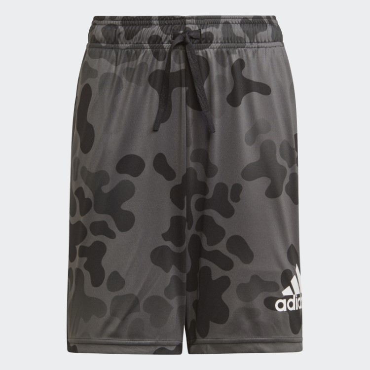 Adidas Preto Projetado Para Mover Shorts Camuflados