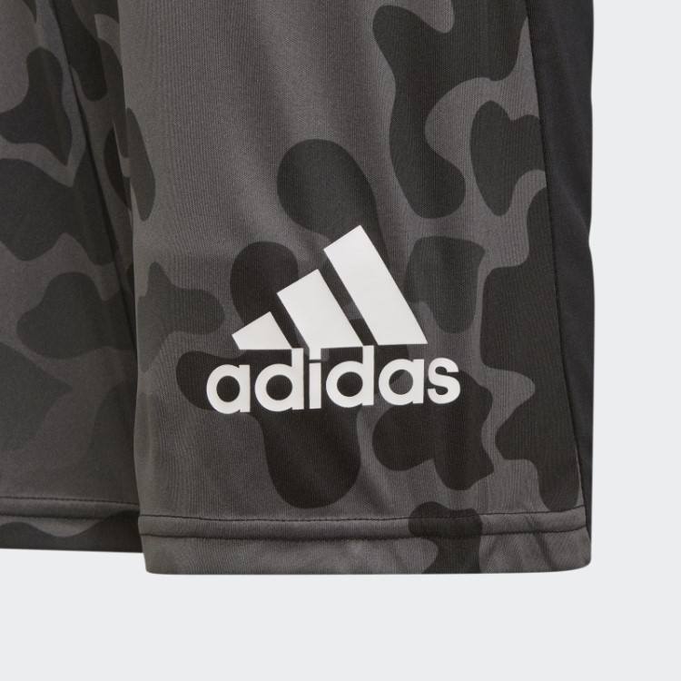 Adidas Preto Projetado Para Mover Shorts Camuflados