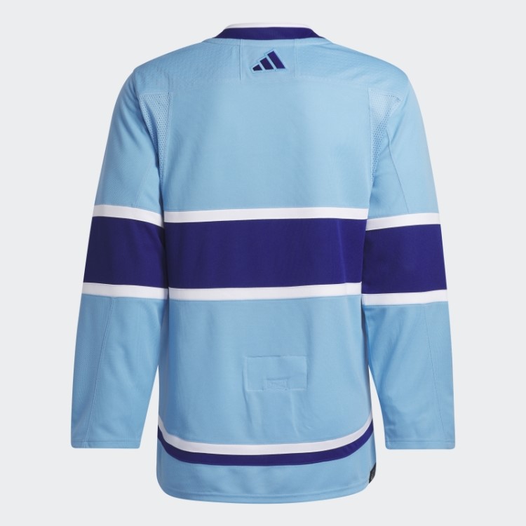 Canadiens Autêntico Reverso Reverso Jersey Wordmark Adidas Céu Azul 10
