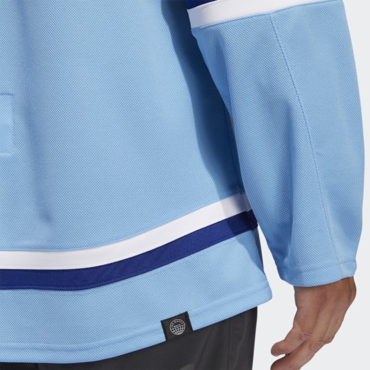 Canadiens Autêntico Reverso Reverso Jersey Wordmark Adidas Céu Azul 10
