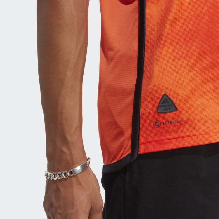 Houston Dynamo 23/24 Home Autêntico Jersey Adidas Laranja