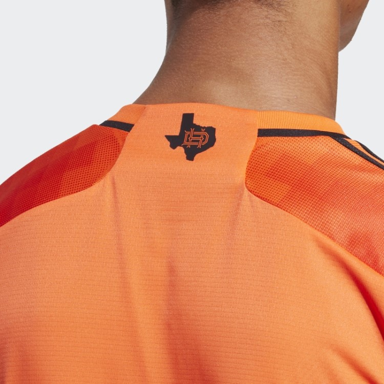 Houston Dynamo 23/24 Home Autêntico Jersey Adidas Laranja