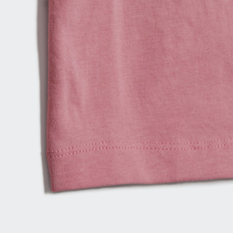 Camiseta Rosa Adidas Trefoil