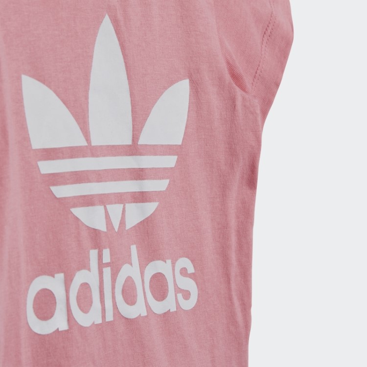 Camiseta Rosa Adidas Trefoil