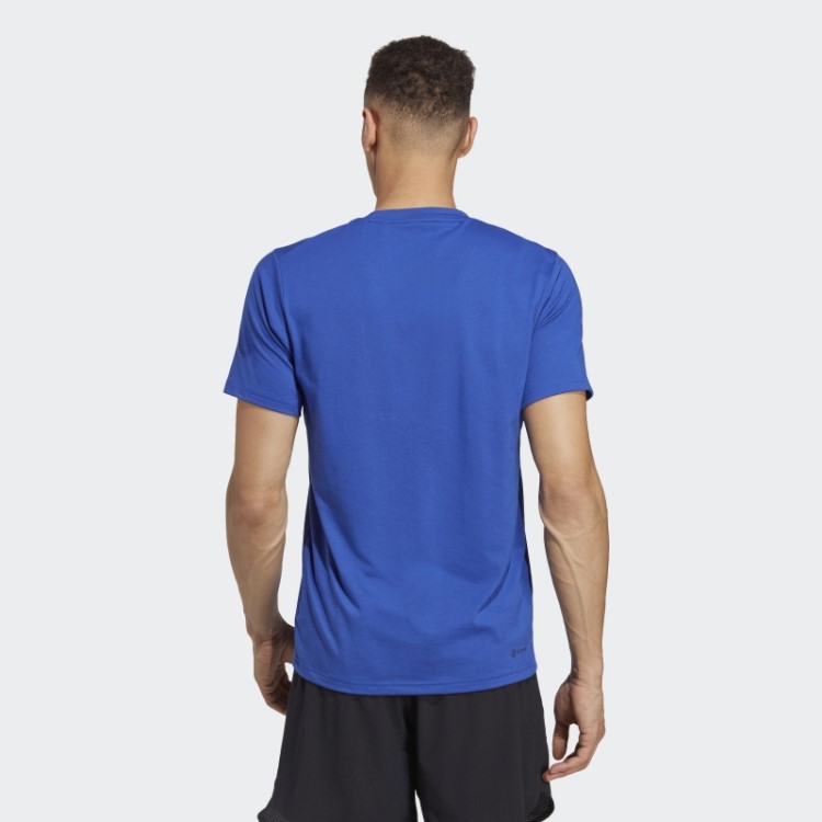 Camiseta De Treino Azul Adidas Train Essentials Feelready