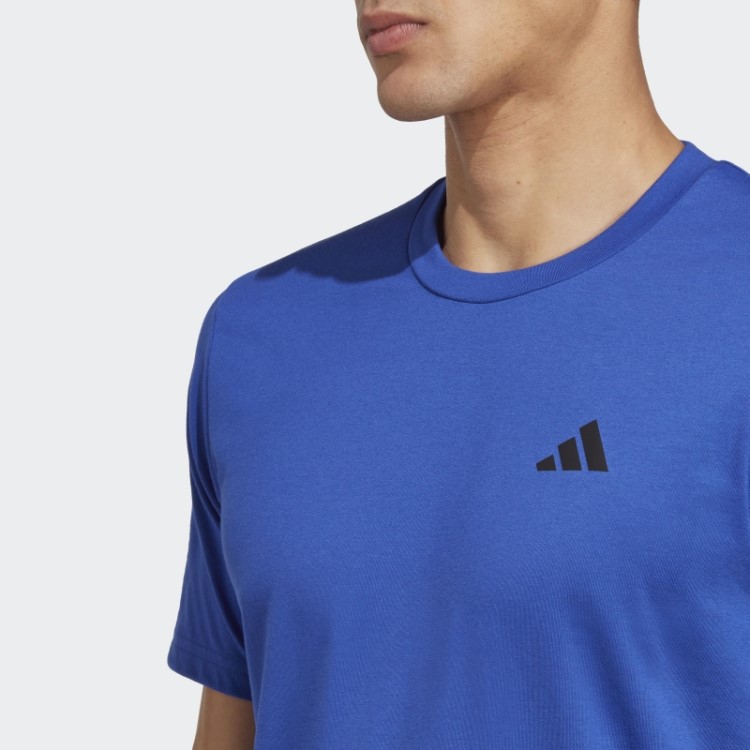Camiseta De Treino Azul Adidas Train Essentials Feelready