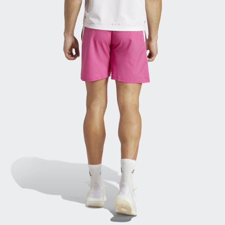 Fúcsia Adidas Possui Os Shorts De Corrida