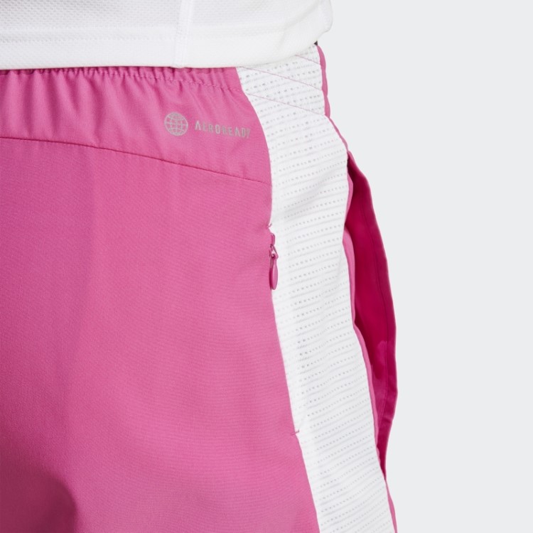 Fúcsia Adidas Possui Os Shorts De Corrida