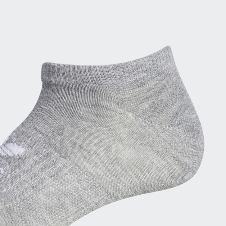 Meias Clássicas Cinza Superlite No-show 6 Pares Adidas