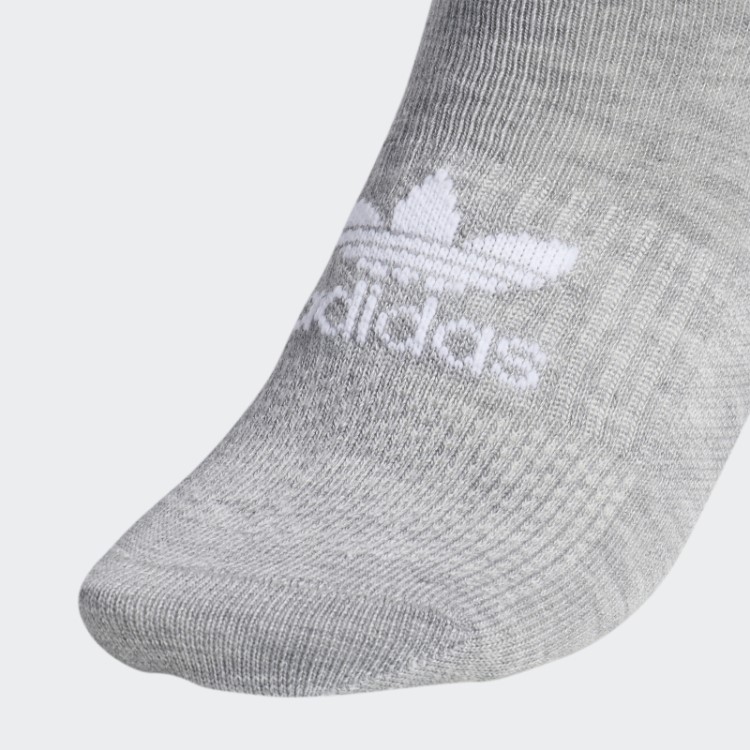 Meias Clássicas Cinza Superlite No-show 6 Pares Adidas