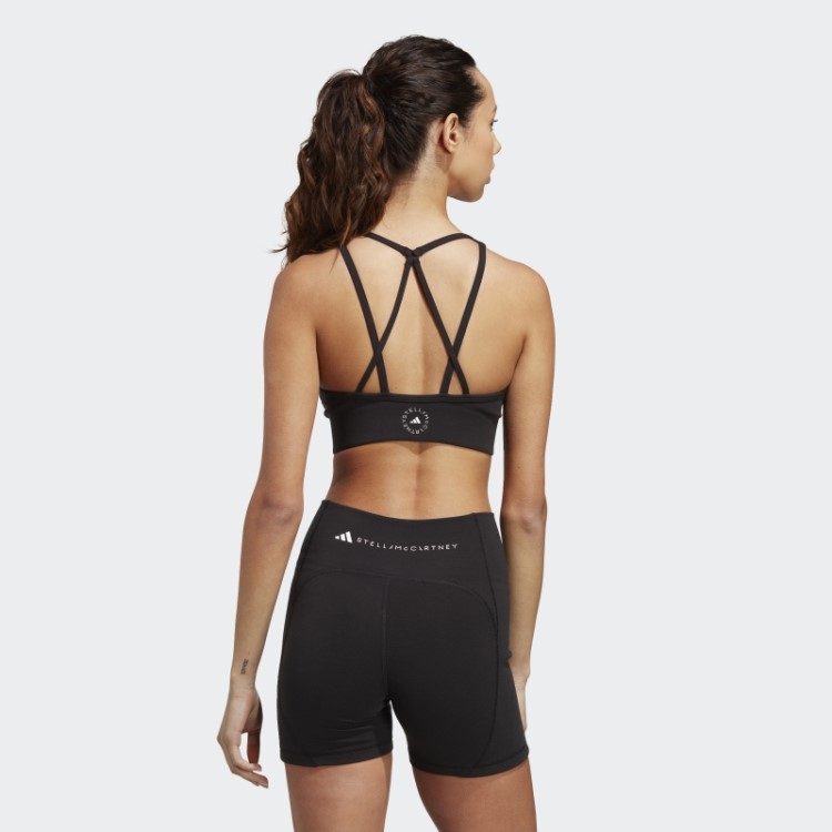 Sutiã Preto Adidas By Stella Mccartney Truestrength De Suporte Médio Quente