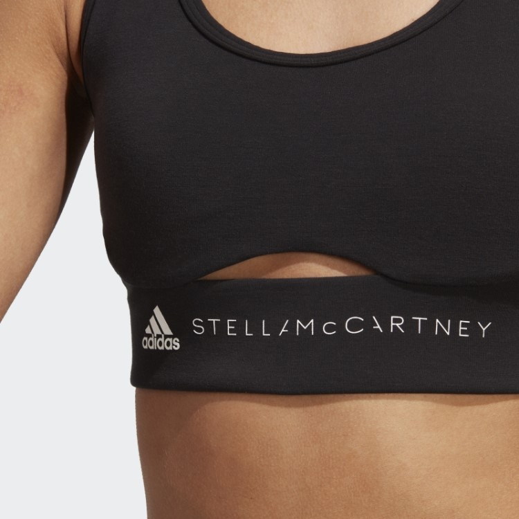 Sutiã Preto Adidas By Stella Mccartney Truestrength De Suporte Médio Quente