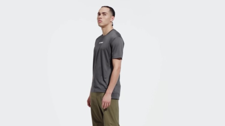 Camiseta Preta Adidas Terrex Multi