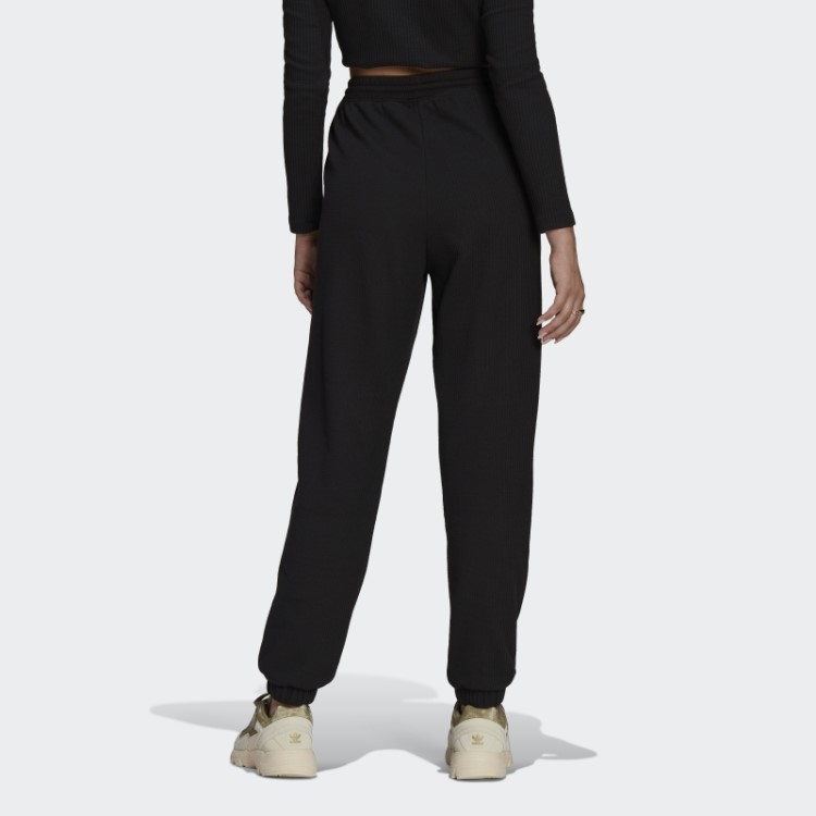 Calça Esportiva Adidas Preta Com Punho Canelado