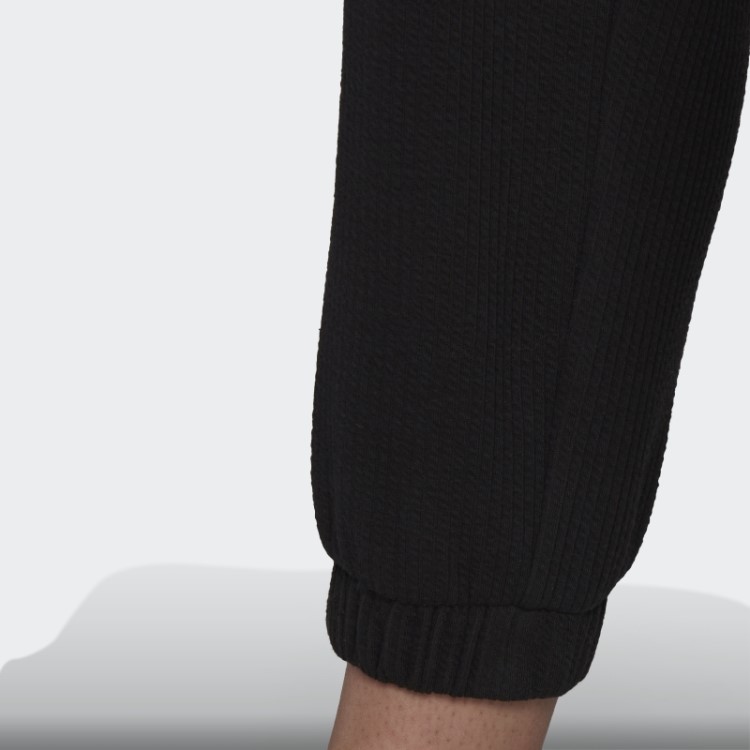 Calça Esportiva Adidas Preta Com Punho Canelado