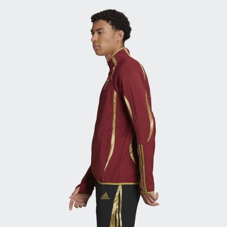 Adidas Arsenal Teamgeist Jaqueta De Tecido Nobre Marrom