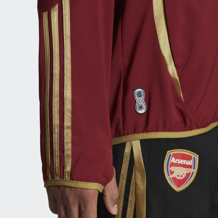 Adidas Arsenal Teamgeist Jaqueta De Tecido Nobre Marrom