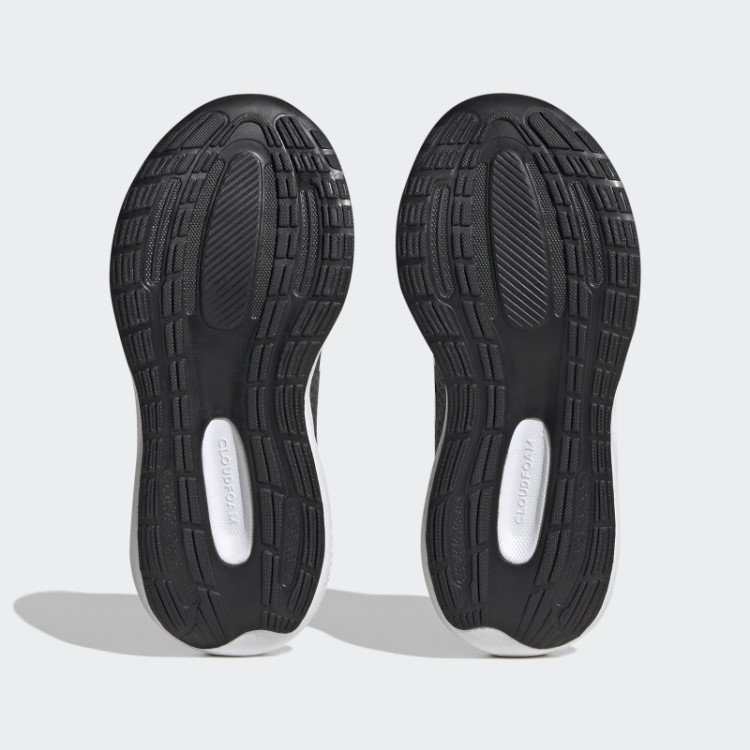 Sapato Cinza Adidas Runfalcon 3.0 Com Cadarço Elástico