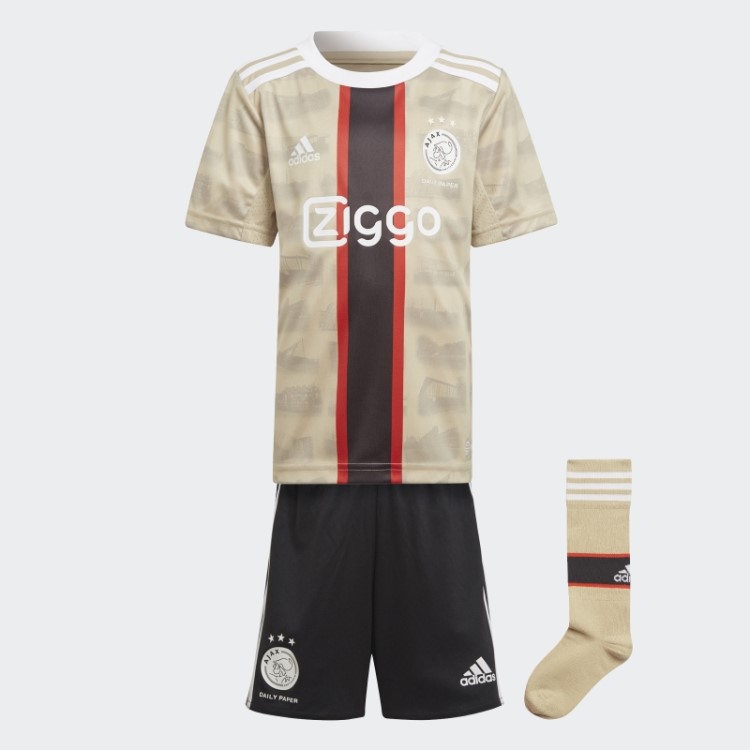 Savanna Ajax Amsterdam X Jornal Diário 22/23 Terceiro Mini Kit Adidas