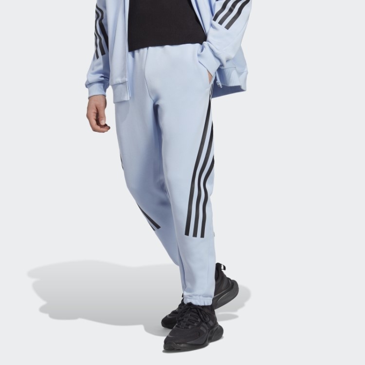 Calça Adidas Future Icons Com As Três Listras Blue Dawn
