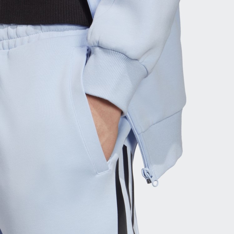 Calça Adidas Future Icons Com As Três Listras Blue Dawn