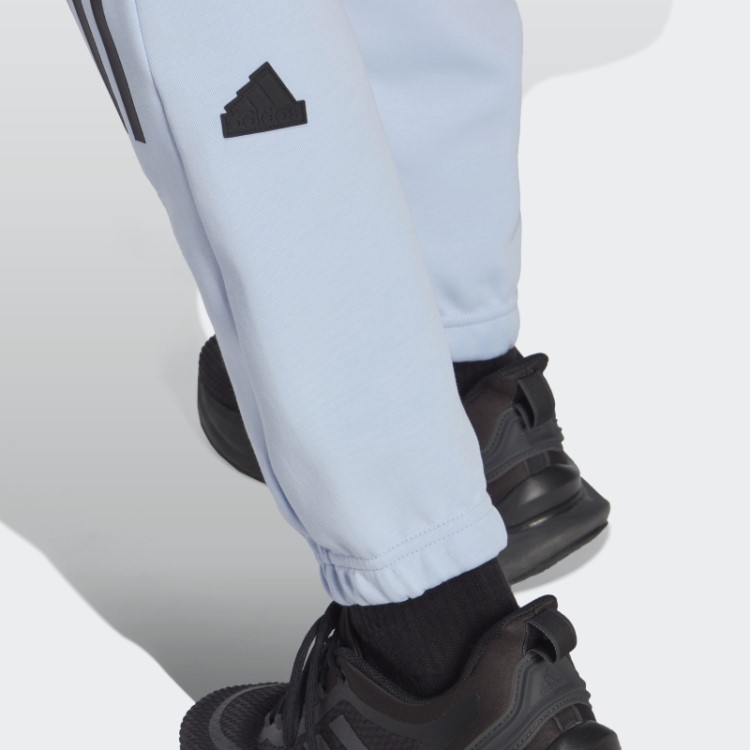 Calça Adidas Future Icons Com As Três Listras Blue Dawn