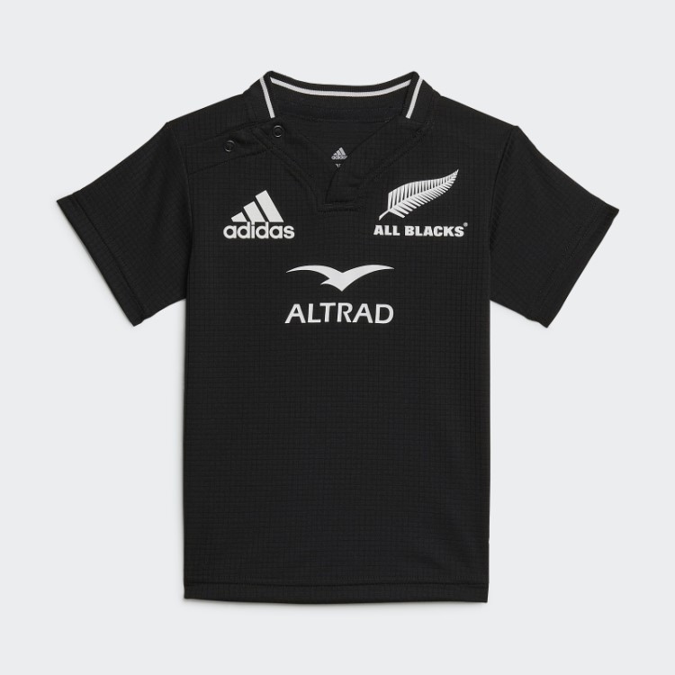 Todos Os Pretos Kit De Réplica De Rugby Home Baby Adidas Preto