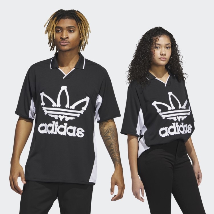 Camisa De Futebol Preta Jeremy Scott Adidas