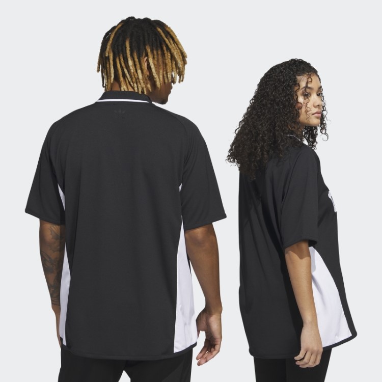 Camisa De Futebol Preta Jeremy Scott Adidas