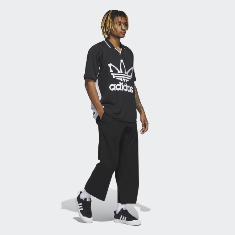 Camisa De Futebol Preta Jeremy Scott Adidas