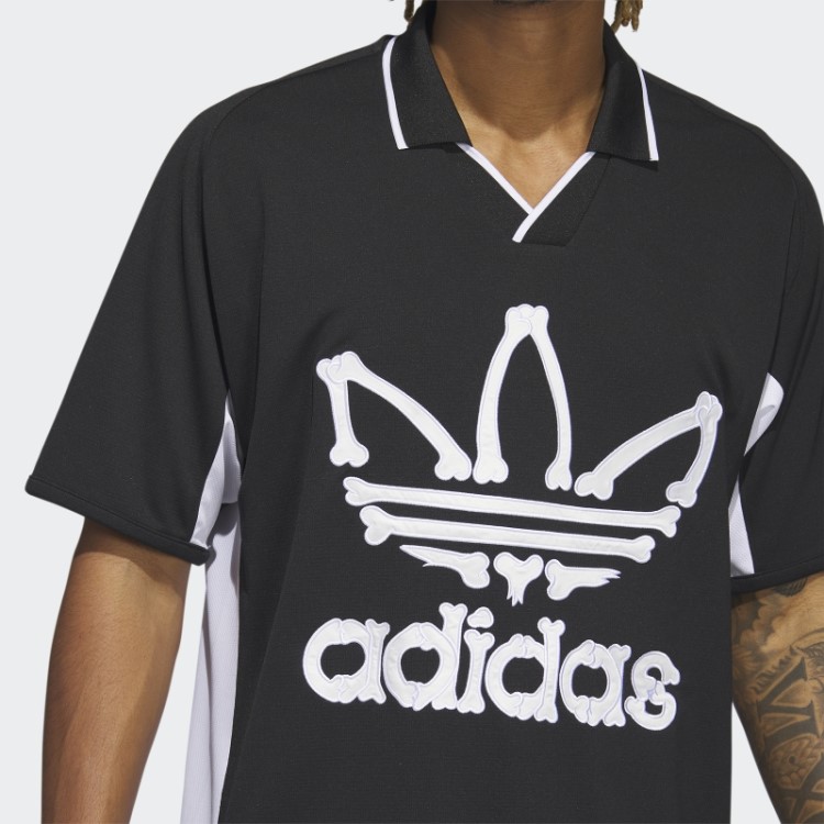 Camisa De Futebol Preta Jeremy Scott Adidas