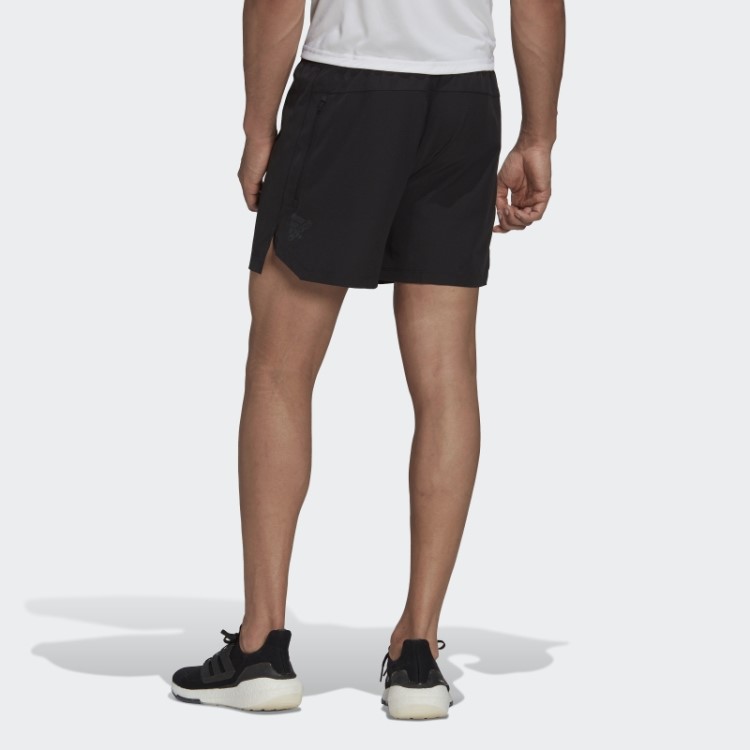 Bermuda Preta Serrilhada Para Treino Adidas