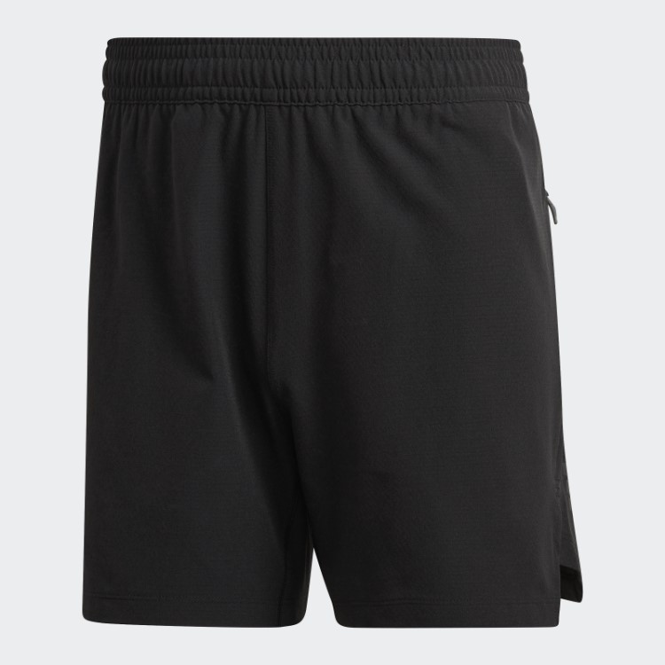 Bermuda Preta Serrilhada Para Treino Adidas