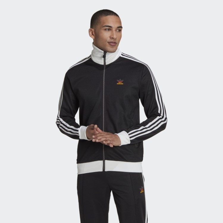 Jaqueta Preta Adidas Beckenbauer