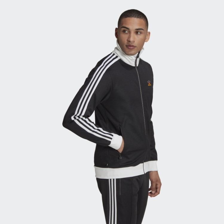 Jaqueta Preta Adidas Beckenbauer