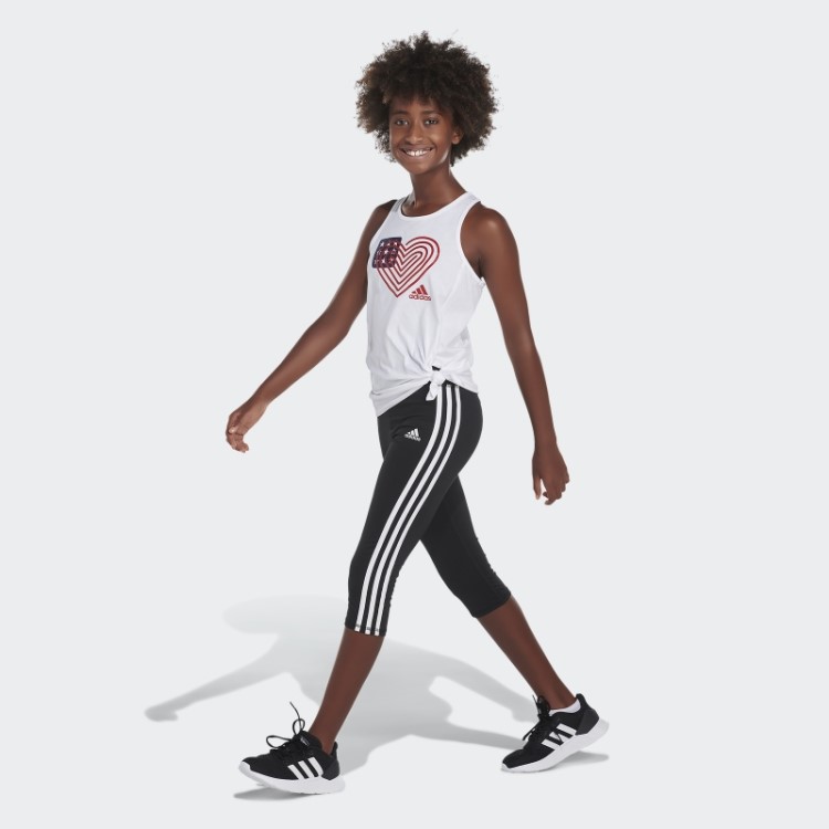 Regata Branca Adidas Com Amarração Frontal