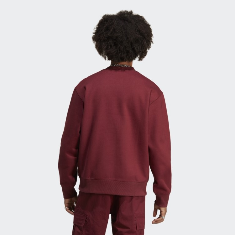 Moletom Vermelho Adidas Adicolor Contempo Crew