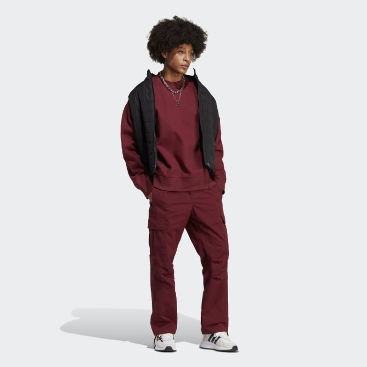 Moletom Vermelho Adidas Adicolor Contempo Crew