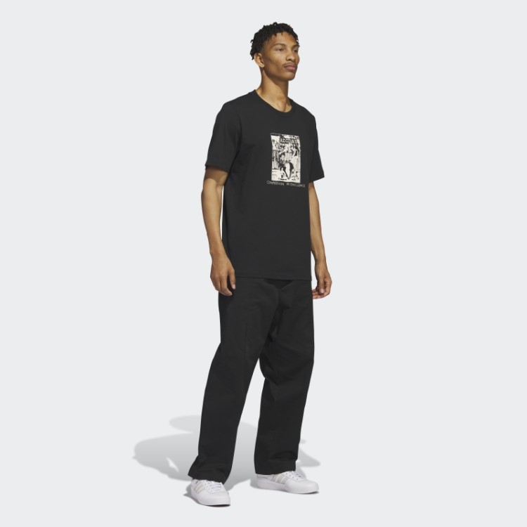 Camiseta Preta Adidas Dill Compassiva