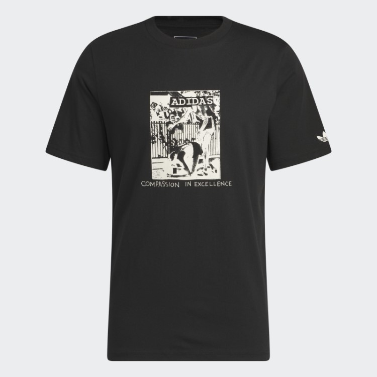Camiseta Preta Adidas Dill Compassiva