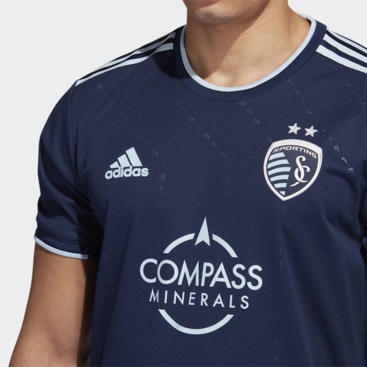 Camisa Esportiva Kansas City 22/23 Away Autêntica Adidas Night Indigo
