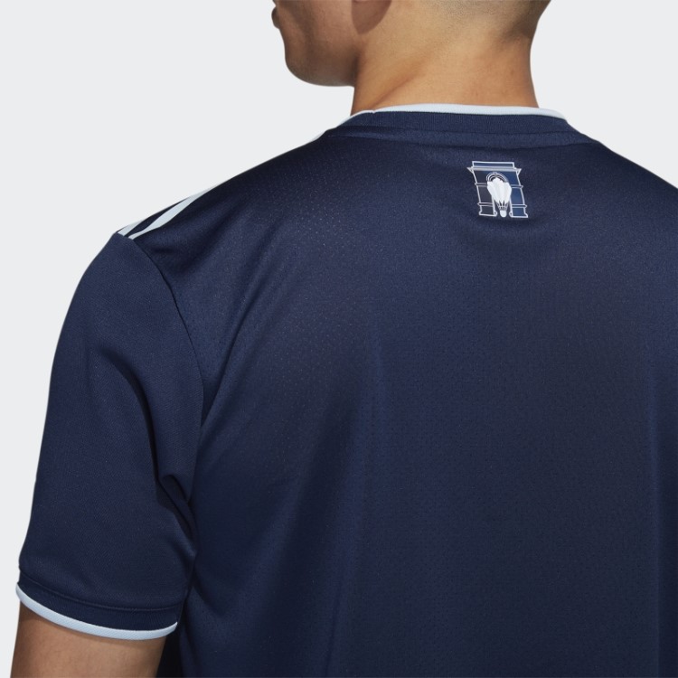 Camisa Esportiva Kansas City 22/23 Away Autêntica Adidas Night Indigo