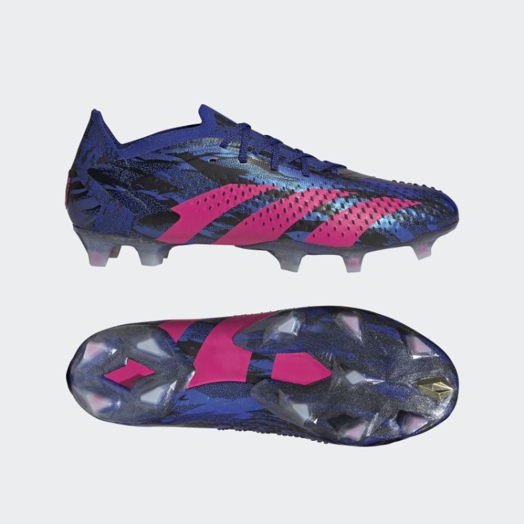 Adidas Azul Predador Precisão Paul Pogba.1 Botas Baixas Firmes