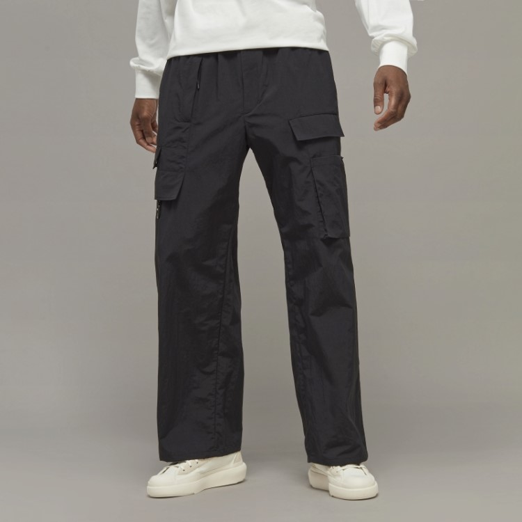 Calça Adidas Y-3 Plissada De Náilon