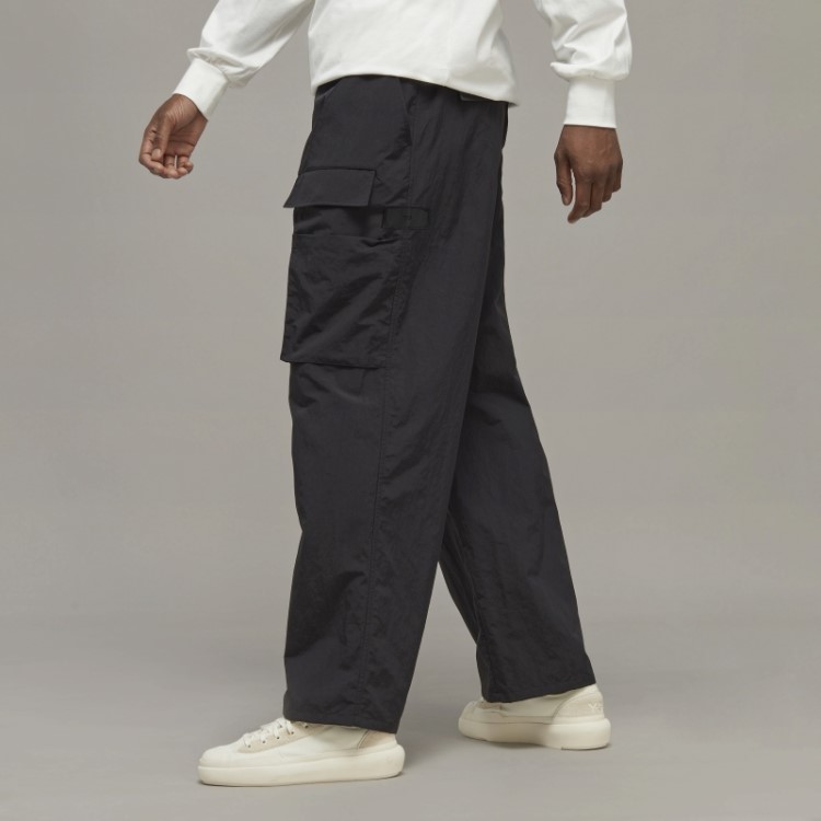 Calça Adidas Y-3 Plissada De Náilon