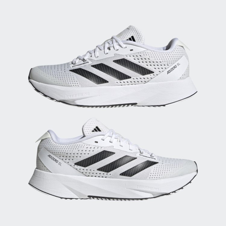 Tênis De Corrida Adidas Adizero Sl Moda Branca