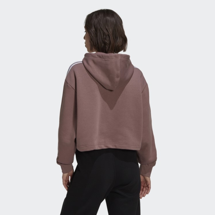 Moletom Roxo Adidas Adicolor Classics Crop