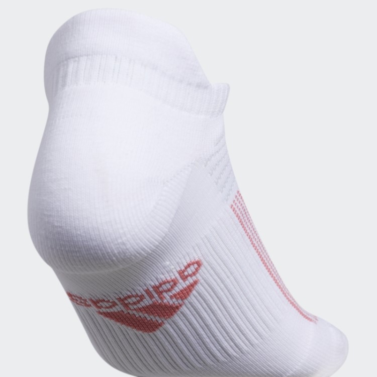 Meia Adidas Branco Superlite Ultraboost Com Abas Invisíveis 2 Pares