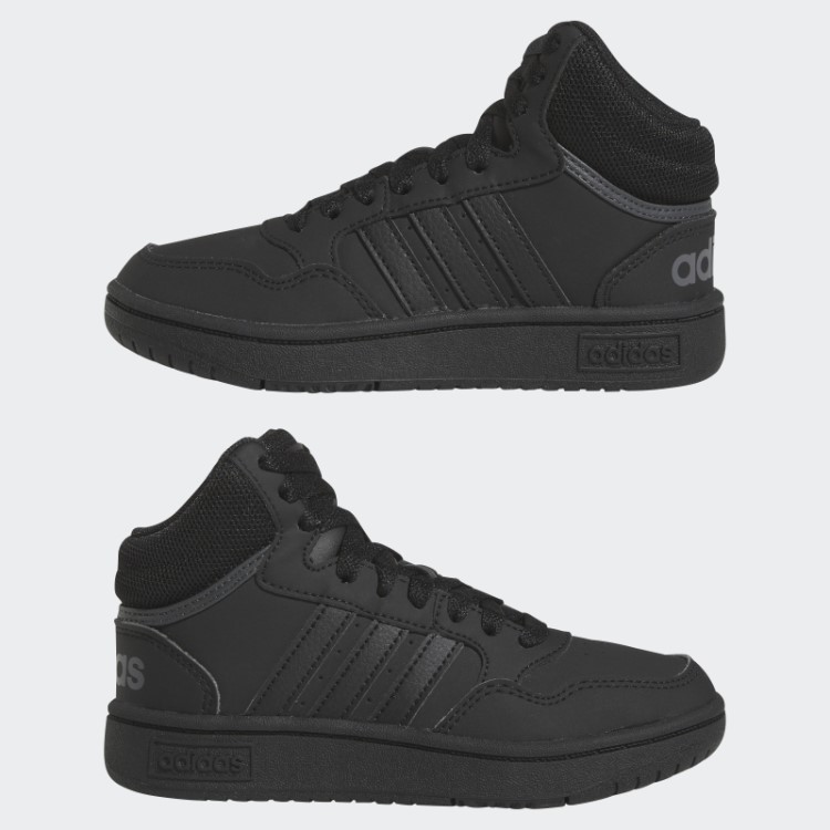 Adidas Hoops Sapatos Médios Cinza